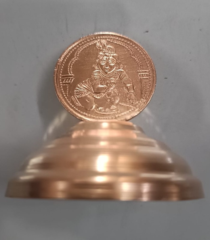 Krishna Peedam - Coin Idol - Bronze Type