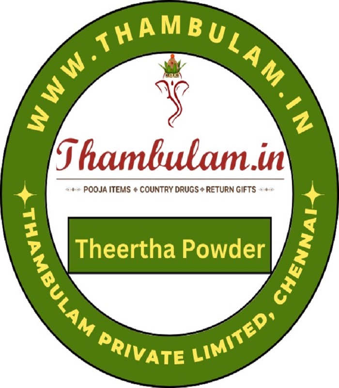 Theertha Powder / Podi / Perumal Thiruvaradhana Powder/ Theertha Parimalam / Holy water Powder